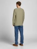 Maglia manica lunga casual Jack & Jones - olive - 4