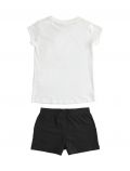 Completo maglia e pantalone corto I Do - bianco nero - 3