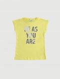 T-shirt manica corta I Do - giallo - 0