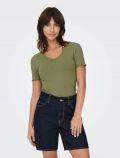 T-shirt manica corta Jdy - verde - 0
