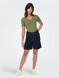 T-shirt manica corta Jdy - verde - 2