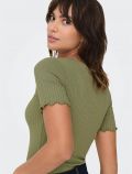 T-shirt manica corta Jdy - verde - 3