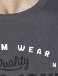 T-shirt manica corta Jack & Jones - asfalto - 2