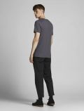 T-shirt manica corta Jack & Jones - asfalto - 4