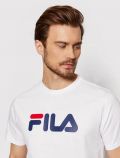 T-shirt manica corta sportiva Fila - bright white - 2