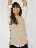 Pullover senza maniche Cecil - beige - 0