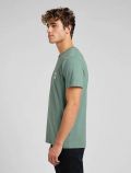 T-shirt manica corta Lee - green - 3