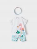 Completo maglia e pantalone Newborn - acqua - 0