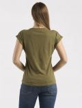 T-shirt manica corta Yes Zee - verde militare - 2