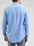 Camicia manica lunga casual Lee - azzurro - 4