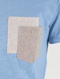T-shirt manica corta Yes Zee - azzurro polvere - 1
