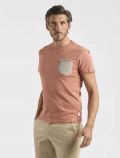 T-shirt manica corta Yes Zee - terracotta - 0