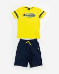 Completo maglia e pantalone corto Champion - giallo - 0