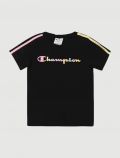 T-shirt manica corta sportiva Champion - nero - 0