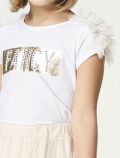 Completo maglia con gonna I Do - beige - 2