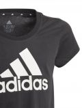 T-shirt manica corta sportiva Adidas - black - 1