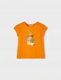 T-shirt manica corta Mayoral - zucca - 1