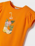 T-shirt manica corta Mayoral - zucca - 2