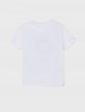 T-shirt manica corta Mayoral - bianco - 3