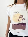 T-shirt manica corta Artigli - bianco - 1