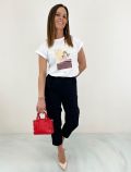 T-shirt manica corta Artigli - bianco - 2