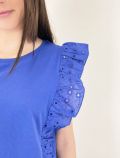 T-shirt manica corta Emme - bluette - 1