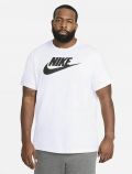T-shirt manica corta sportiva Nike - bianco - 0