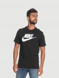 T-shirt manica corta sportiva Nike - nero - 0