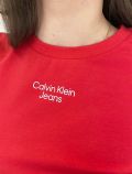 T-shirt manica corta Calvin Klein - red - 1