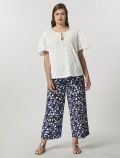 Pantalone conformato Persona/now - bianco blu - 1