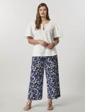 Pantalone conformato Persona/now - bianco blu - 3