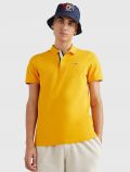 Polo manica corta Tommy Jeans - yellow - 0