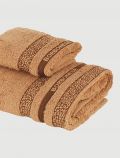 Completo asciugamani Borbonese - marron glace' - 1
