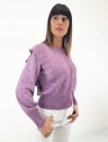 Pullover manica lunga Goa Goa - malva - 0