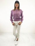 Pullover manica lunga Goa Goa - malva - 1