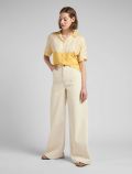 Pantalone casual Lee - ecru - 3