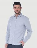 Camicia manica lunga casual Fred Mello - light blu - 0