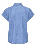 Camicia manica corta casual Jdy - light blue denim - 5