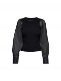 Maglia manica lunga Only - black - 5