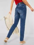 Pantalone jeans conformato Cecil - blu - 4