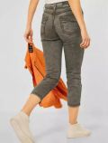 Pantalone casual Cecil - olive - 3