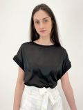 Maglia manica corta Sandro Ferrone - nero - 0