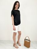 Maglia manica corta Sandro Ferrone - nero - 3