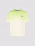 T-shirt manica corta sportiva Fila - panna verde - 0