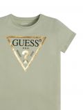 T-shirt manica corta Guess - verde militare - 1