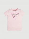 T-shirt manica corta Guess - pink - 0