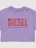 T-shirt manica corta Diesel - lilla - 1