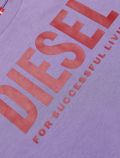 T-shirt manica corta Diesel - lilla - 2