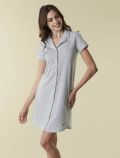 Camicia da notte manica corta Lovable - grigio melange - 0