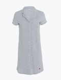Camicia da notte manica corta Lovable - grigio melange - 1